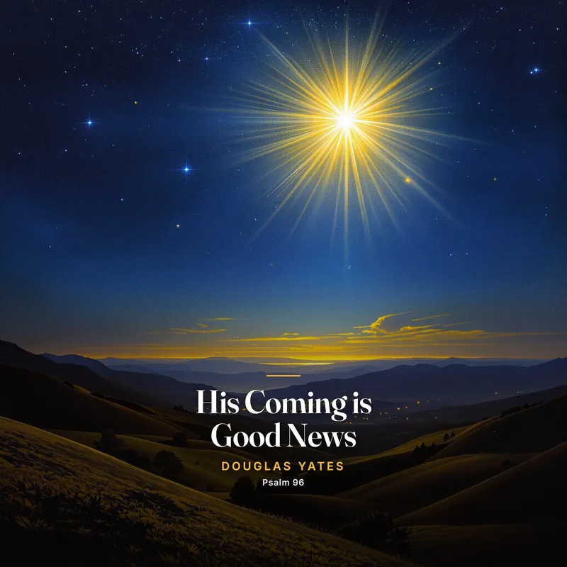 His Coming is Good News (Pop) cover art