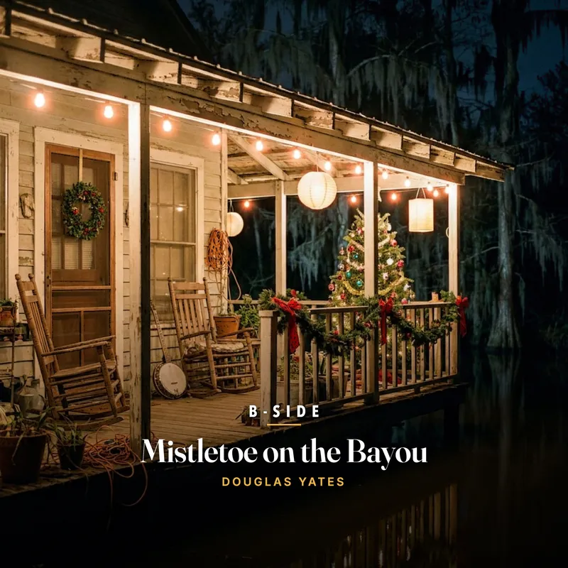 Mistletoe on the Bayou B-side cover art